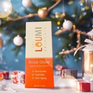LOUMI Skincare Rose Glow Illuminating Face Oil BNIB 30mL